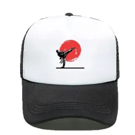 czapka-z-daszkiem-czarno-biala-karate