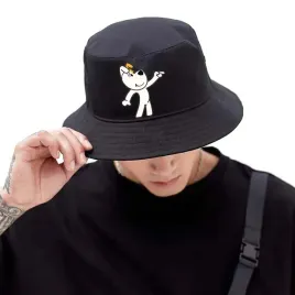 kapelusz-bucket-hat-czarny-reksio-01
