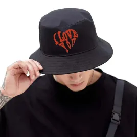 kapelusz-bucket-hat-czarny-love-18