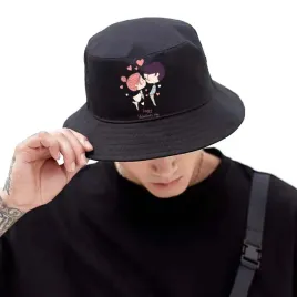 kapelusz-bucket-hat-czarny-love-17