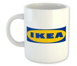 kubek-bialy-z-nadrukiem-ikea