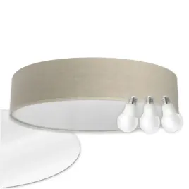 plafon-led-lampa-sufitowa-panel-3xe27-abazur-lniany-naturalny-na-sufit-50cm