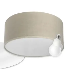 plafon-livo-lniany-o-30-1xe27-denko-rozne-rozmiary-zarowka-lampa