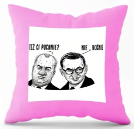 poduszka-rozowa-nadruk-pdm-politycy-29-prezent