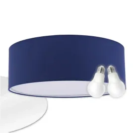 lampa-natynkowa-plafon-abazur-led-40-cm-2xe27-denko-zarowki-granatowy