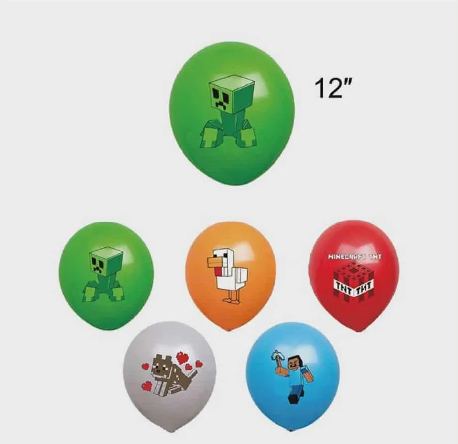 balony-minecraft-15-szt