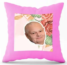 poduszka-rozowa-nadruk-pdm-politycy-39-prezent