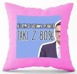 poduszka-rozowa-nadruk-pdm-politycy-48-prezent