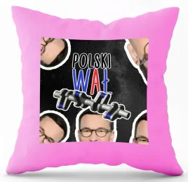 poduszka-rozowa-nadruk-pdm-politycy-06-prezent