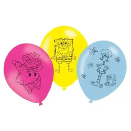 balony-lateksowe-spongebob-mix-275-cm-6-szt