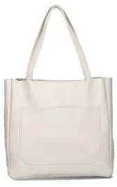 skorzana-torebka-skora-naturalna-worek-shopper-vera-pelle-torba-biala