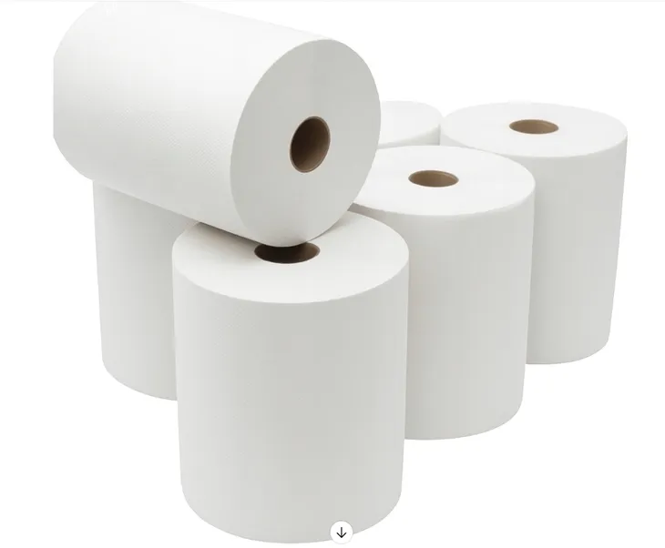 Ręcznik papierowy celuloza w rolce Ręczniki papierowe w rolce 6x130 Chłonne