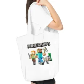 torba-biala-a4-minecraft-005-na-zakupy-prezent