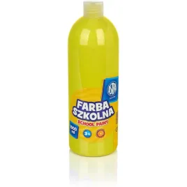 farba-plakatowa-szkolna-1000ml-cytrynowa-zolta-301217054-astra-astra
