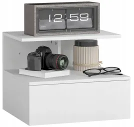 stolik-nocny-zawieszany-z-szuflada-otwarta-polka