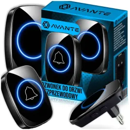 dzwonek-do-drzwi-bezprzewodowy-wodoodporny-ip44-zasieg-300m-60-melodii