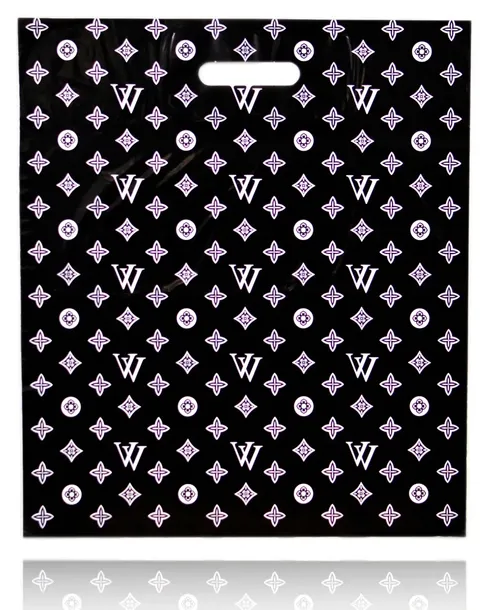 REKLAMÓWKI FOLIOWE VV CZARNE TORBY 22X30cm 50szt