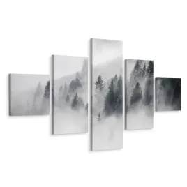 obraz-5-czesciowy-mglisty-pejzaz-natura-3d-250x150