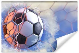 fototapeta-do-salonu-pilka-nozna-bramka-3d-450x300