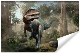 fototapeta-dla-dziecka-dinozaur-3d-drzewa-450x300
