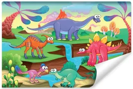 fototapeta-kolorowe-dinozaury-dla-dzieci-450x300