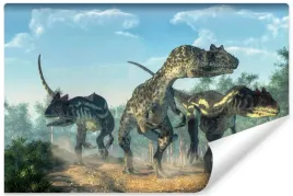 fototapeta-do-pokoju-dziecka-dinozaury-las-450x300