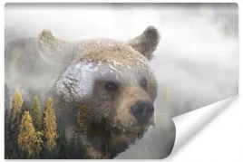 fototapeta-niedzwiedz-brunatny-abstrakcja-400x280