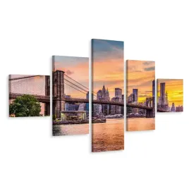 obraz-pentaptyk-nyc-architektura-miasta-3d-250x150