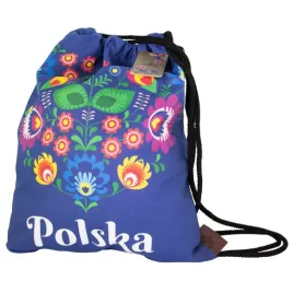 worek-bawelniany-polska-folk-granatowy