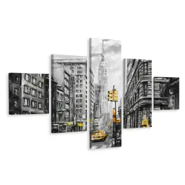 obraz-wieloczesciowy-nowy-jork-taxi-3d-250x150