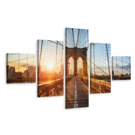 obraz-canvas-brooklyn-bridge-5-czesci-3d-250x150