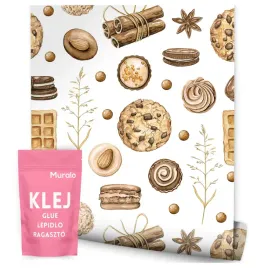 tapeta-w-rolce-slodycze-ciastka-gofry-babeczki-cynamon-makaroniki-vintage