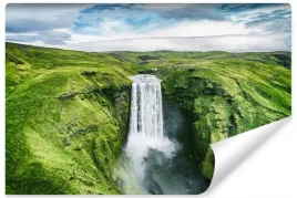 fototapeta-wodospad-3d-widok-z-lotu-ptaka-450x300