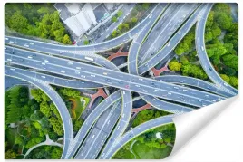 fototapeta-autostrada-wiadukt-widok-z-gory-450x300