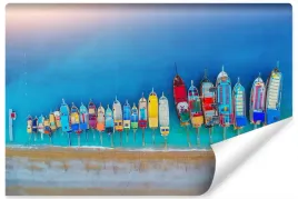fototapeta-morze-lodzie-widok-z-gory-3d-450x300