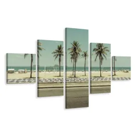 obraz-pentaptyk-brazylia-plaza-palmy-3d-250x150