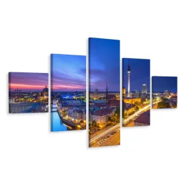 obraz-pentaptyk-berlin-widok-miasto-3d-250x150
