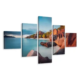 obraz-pentaptyk-plaza-skaly-ocean-widok-3d-250x150
