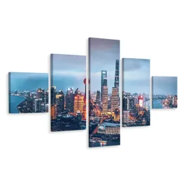 obraz-pentaptyk-miasto-shanghai-chiny-3d-250x150