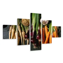 obraz-5-czesciowy-pietruszka-marchew-dekor-250x150