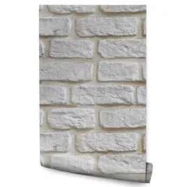 tapeta-zmywalna-biala-cegla-mur-efekt-3d-dekoracja