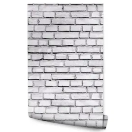 tapeta-do-salonu-szara-cegla-stary-mur-efekt-3d