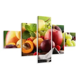 obraz-5-czesciowy-winogrona-kolorowe-owoce-250x150