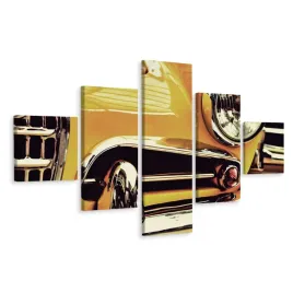 obraz-5-czesciowy-samochod-vintage-dekor-250x150
