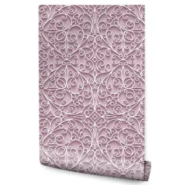 tapeta-do-sypialni-piekne-ornamenty-wzor-efekt-3d