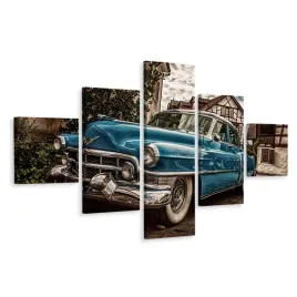obraz-5-czesciowy-auto-cadillac-vintage-3d-250x150