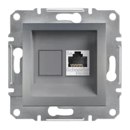 schneider-asfora-gniazdo-komputerowe-1x-rj45-kat-5e-utp-stal-bez-ramki