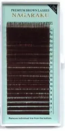 rzesy-nagaraku-premium-brazowe-d-007-mix-16-linii