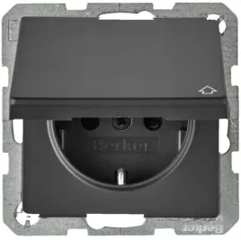 hager-berker-q-x-gniazdo-schuko-z-u-z-przeslonami-antracyt-aksamit-ik02