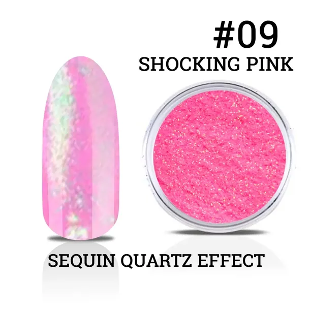 pylek-sequin-quartz-effect-shocking-pink-nr-9-kolor-rozowy